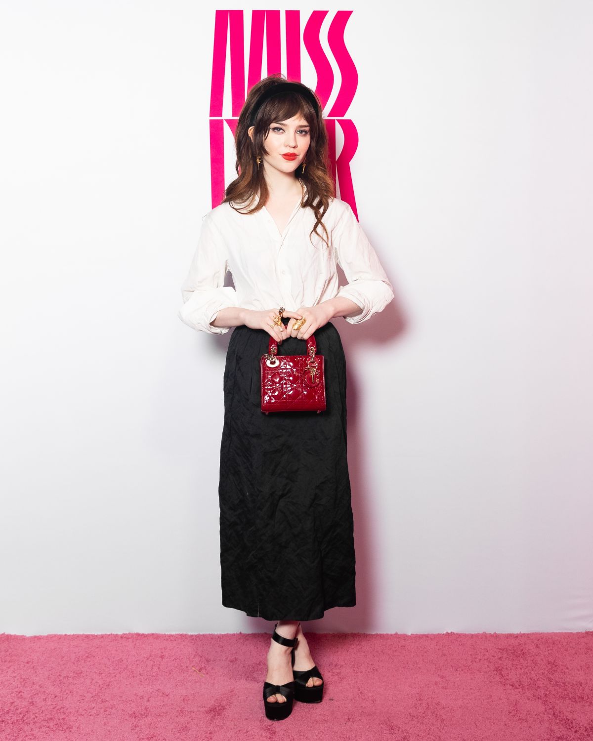 Sophie Thatcher at Christian Dior Miss Dior Parfum Event in Los Angeles, March 2024