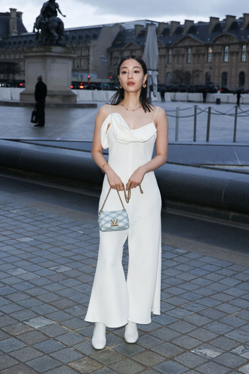 Suzu Hirose at Louis Vuitton Fashion Show Paris Fashion Week, March 2024 2