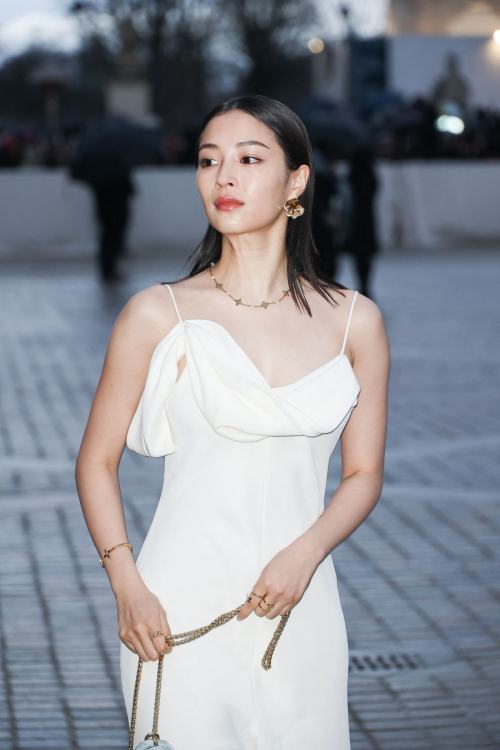 Suzu Hirose at Louis Vuitton Fashion Show Paris Fashion Week, March 2024 3