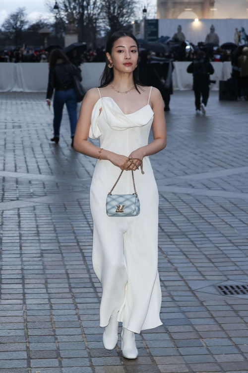 Suzu Hirose at Louis Vuitton Fashion Show Paris Fashion Week, March 2024 4