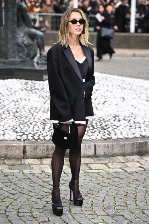 Sydney Sweeney at Miu Miu Womenswear FW24-25 Show at Paris Fashion Week, March 2024