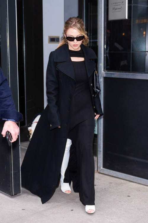 Sydney Sweeney Leaving Her Hotel in New York, March 2024 5