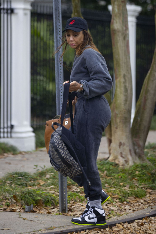 Tamar Braxton on Set of College Hill Celebrity Edition in New Orleans, February 2024 4