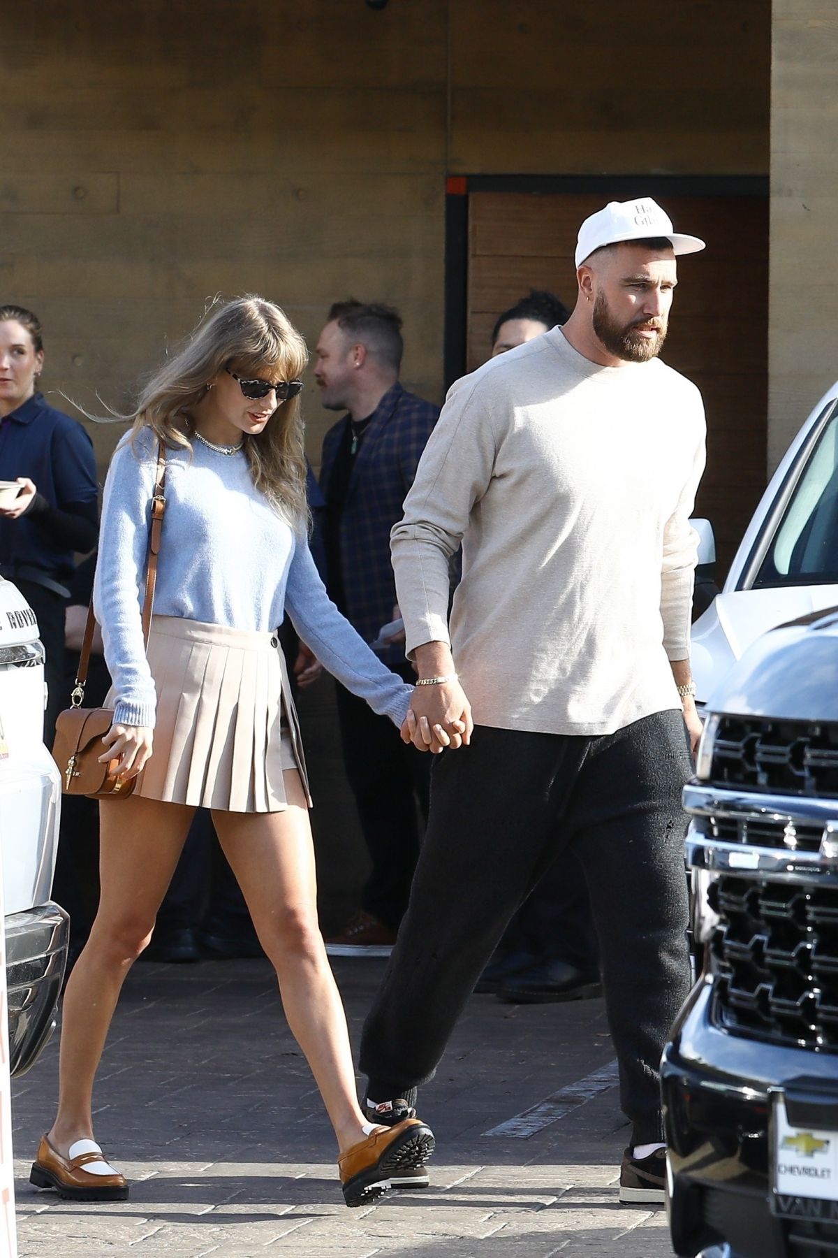 Taylor Swift and Travis Kelce on a Lunch Date at Nobu in Malibu, March 2024