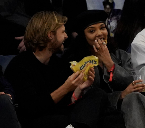 Tessa Thompson at LA Lakers vs Sacramento Kings Game, March 2024 3