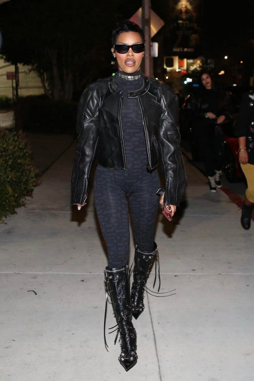 Teyana Taylor Arrives at Birdstreet Club in West Hollywood, March 2024 5