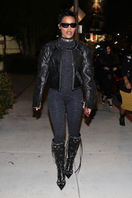 Teyana Taylor Arrives at Birdstreet Club in West Hollywood, March 2024 6