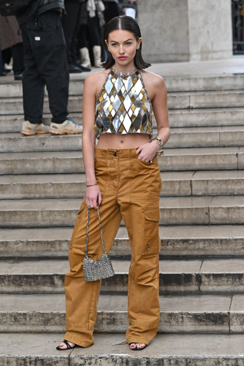 Thylane Blondeau at Rabanne Fashion Show Paris Fashion Week, February 2024 1