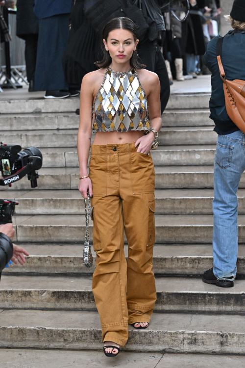 Thylane Blondeau at Rabanne Fashion Show Paris Fashion Week, February 2024 3