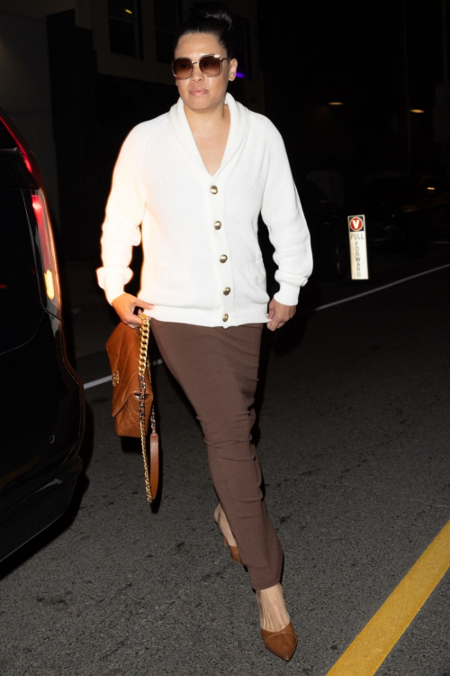 Tiffany Chen Leaving Giorgio Baldi Santa Monica 5