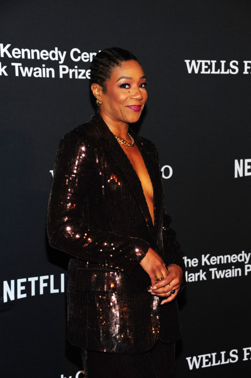 Tiffany Haddish at 25th Annual Mark Twain Prize for American Humor in Washington D.C., March 2024 2