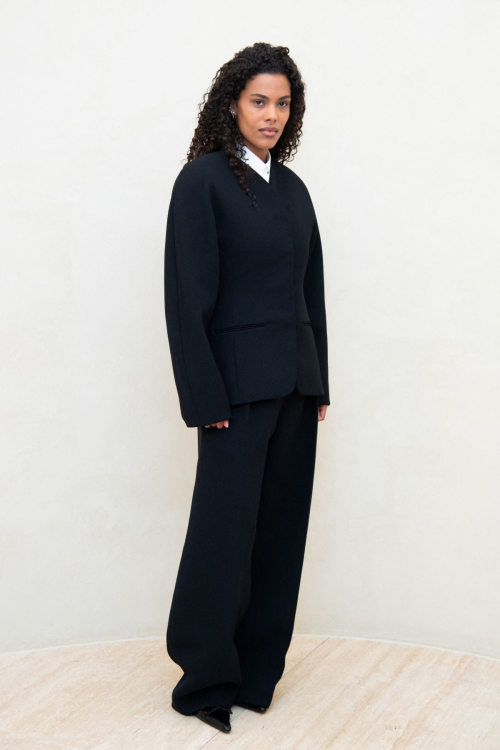 Tina Kunakey at PFW Simon Jacquemus Medal Photocall Paris, March 2024 5