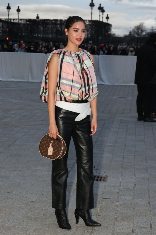 Urassaya Sperbund at Louis Vuitton Fashion Show Paris Fashion Week, March 2024