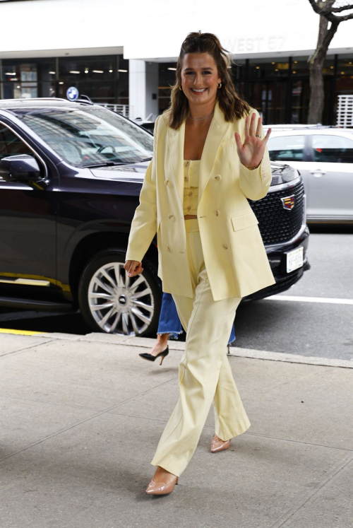 Victoria Garrick Arrives at CBS Studios in New York, March 2024 3