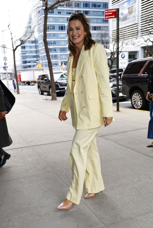 Victoria Garrick Arrives at CBS Studios in New York, March 2024 4