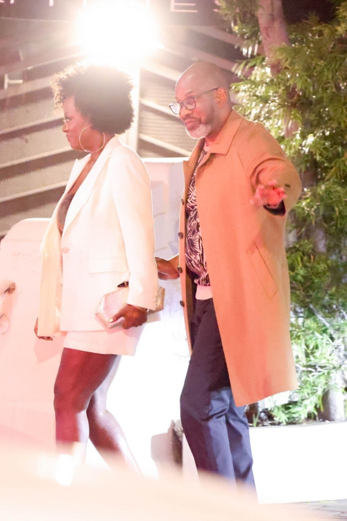 Viola Davis Leaves CAA Pre-Oscar Party in West Hollywood, March 2024 1