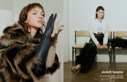 Violett Beane for Schon Magazine, February 2024 1