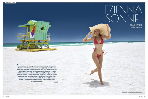 Zienna Sonne for Maxim Slovakia, March-April 2024 3