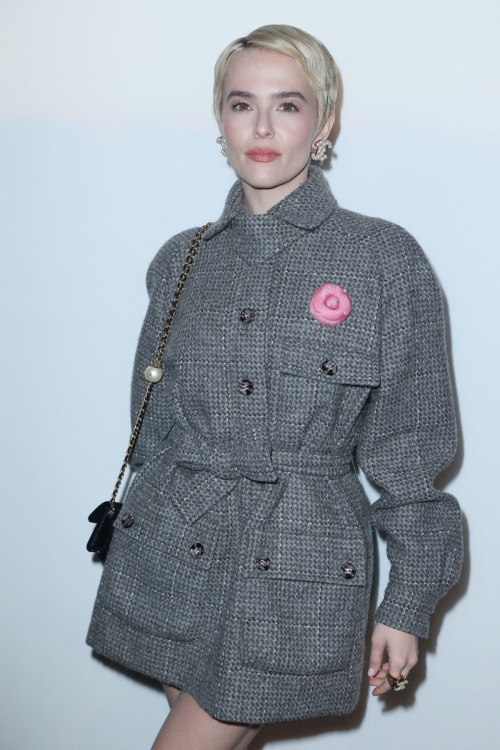 Zoey Deutch at Chanel Womenswear FW24-25 Show at Paris Fashion Week, March 2024 1