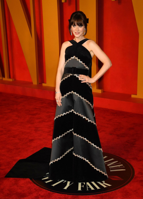 Zooey Deschanel at Vanity Fair Oscar Party, March 2024 5