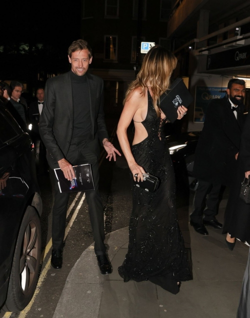 Abbey Clancy Leaves Variety Club Showbusiness Awards in London 3