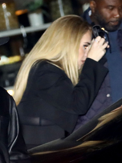 Adele at Lenny Santiago's Birthday Party at Soho House in Malibu