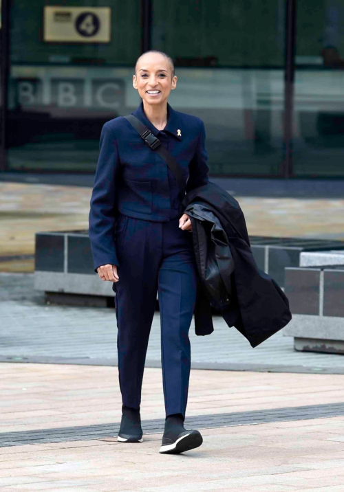 Adele Roberts Leaves BBC Breakfast Studios in Manchester 1