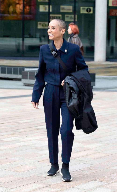 Adele Roberts Leaves BBC Breakfast Studios in Manchester 2