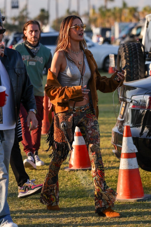 Alessandra Ambrosio Attends Coachella Music Festival 2