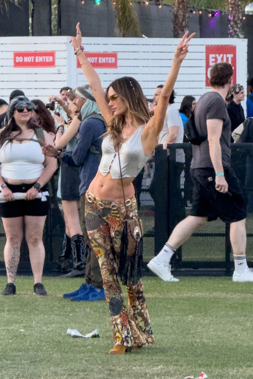 Alessandra Ambrosio Attends Coachella Music Festival 4