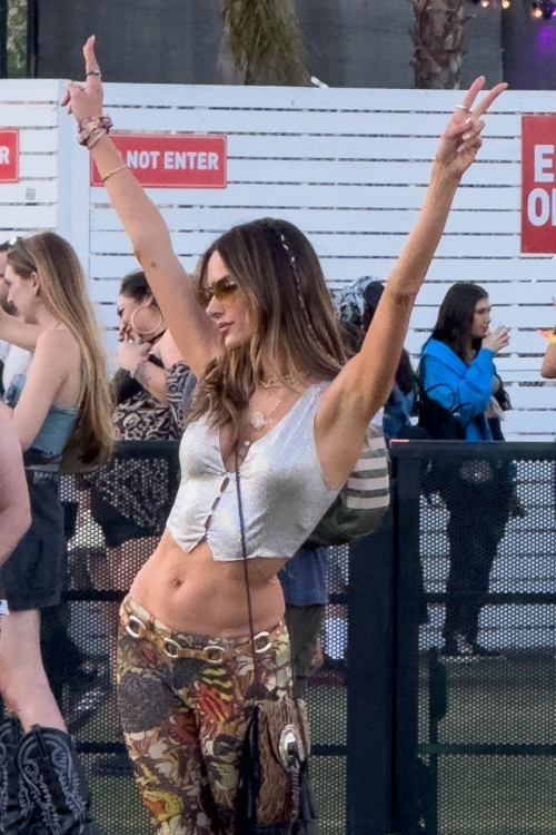 Alessandra Ambrosio Attends Coachella Music Festival 5