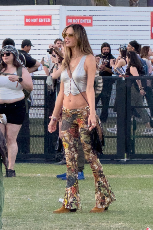 Alessandra Ambrosio Attends Coachella Music Festival 7