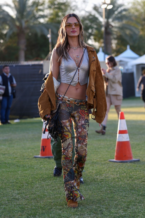 Alessandra Ambrosio Attends Coachella Music Festival 8