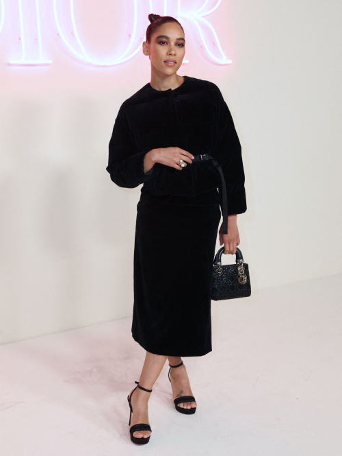 Alexandra Shipp at Dior Fashion Show in Brooklyn Museum 1