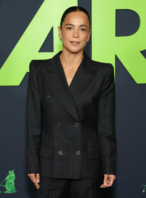 Alice Braga Attends Civil War Special Screening in Los Angeles