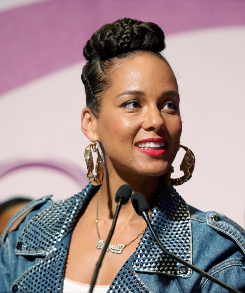 Alicia Keys at National Action Network Convention in New York 2