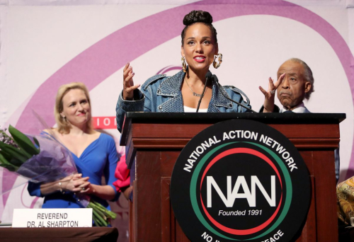 Alicia Keys at National Action Network Convention in New York 5