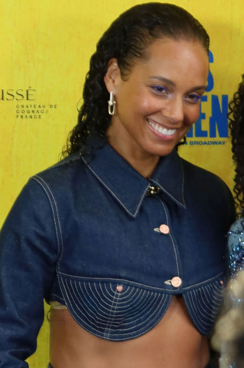 Alicia Keys at Opening Night of Hell’s Kitchen Broadway Musical 4