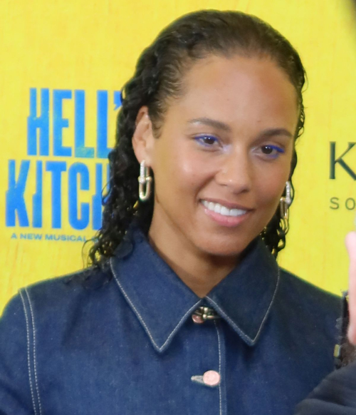 Alicia Keys at Opening Night of Hell’s Kitchen Broadway Musical 5