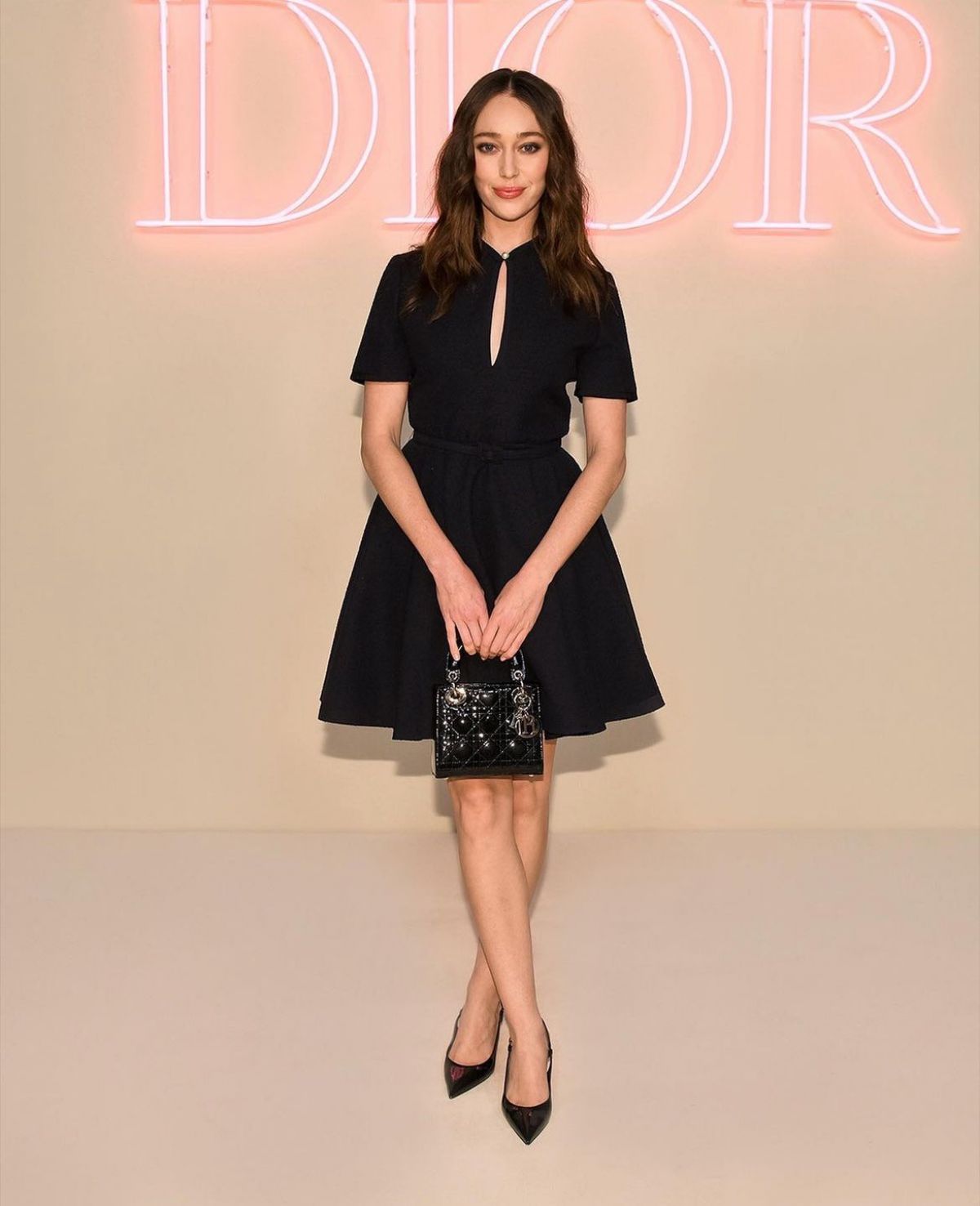 Alycia Debnam-Carey at Dior Fall Fashion Show in New York