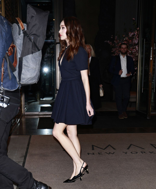 Alycia Debnam-Carey Spotted Leaving Dior Fall Fashion Show in New York 2