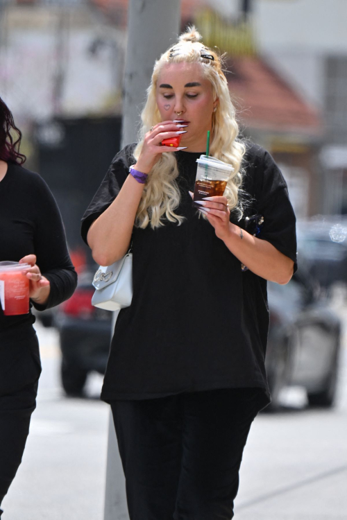 Amanda Bynes Out for Coffee with Friends in Los Angeles 2