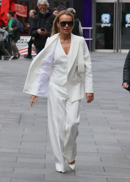 Amanda Holden Leaves Heart Radio in London 6