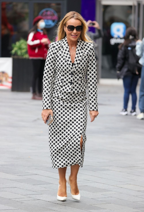 Amanda Holden Leaving Heart Radio in London 1