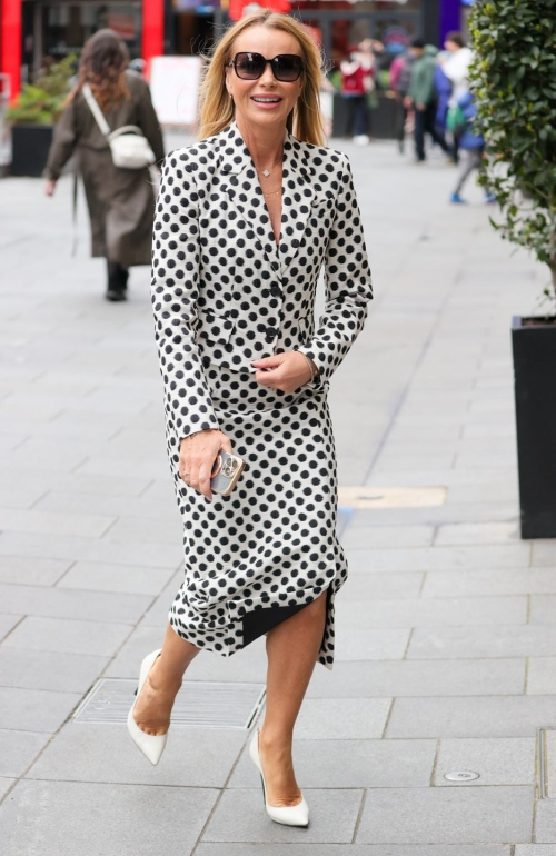 Amanda Holden Leaving Heart Radio in London 5