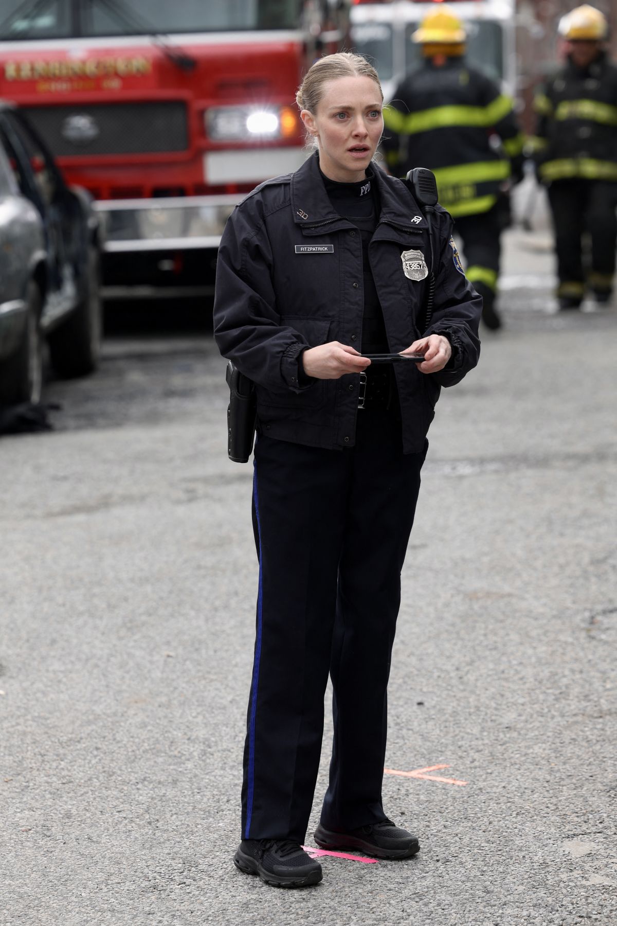 Amanda Seyfried on the Set of Long Bright River