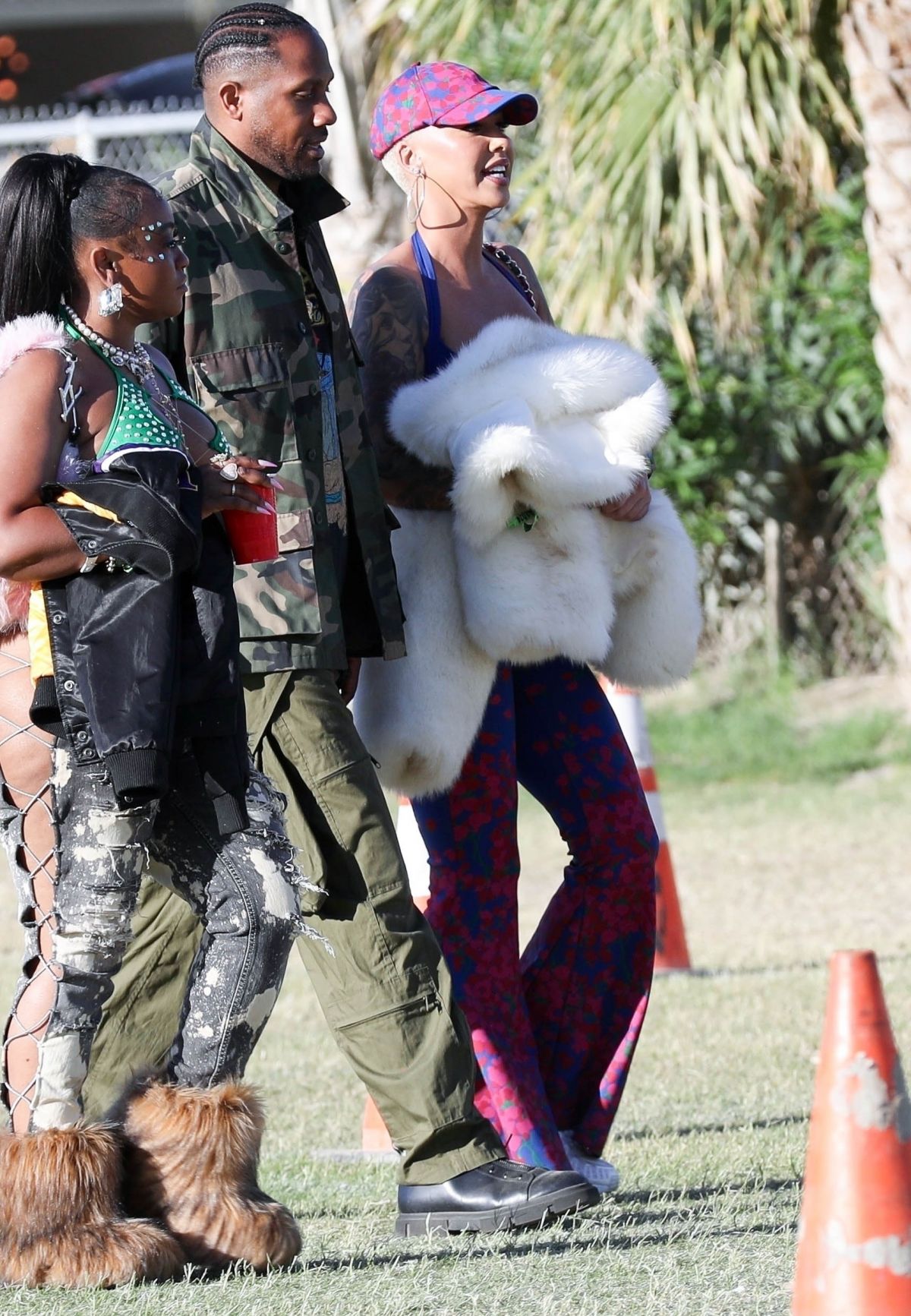 Amber Rose at Coachella Valley Music and Arts Festival