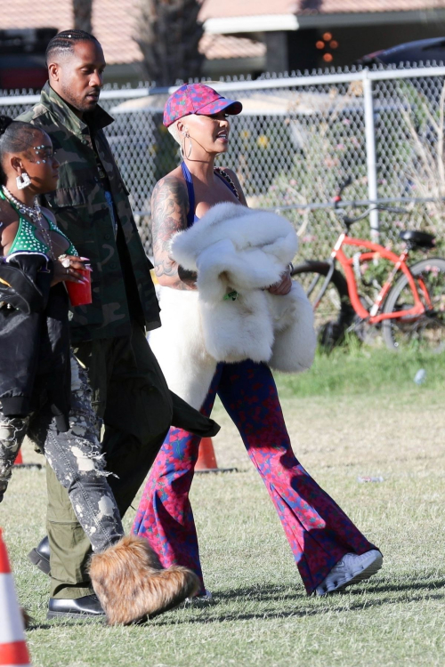 Amber Rose at Coachella Valley Music and Arts Festival 3