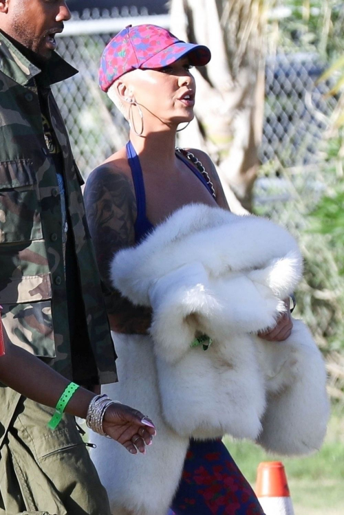 Amber Rose at Coachella Valley Music and Arts Festival 4