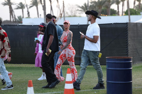 Amber Rose at Coachella Valley Music and Arts Festival 1